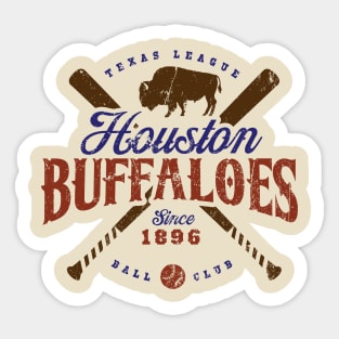 Houston Buffaloes Sticker